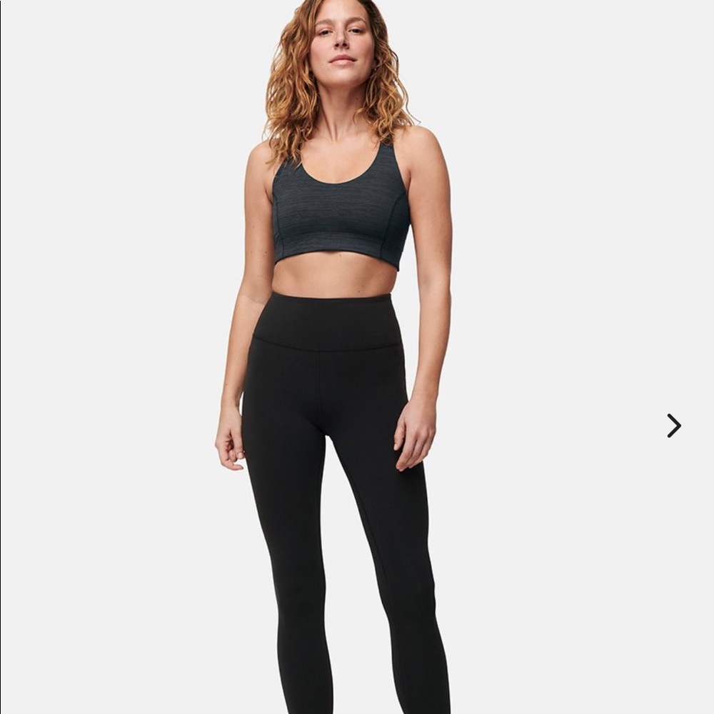 Outdoor Voices frost knit 7/8 leggings black